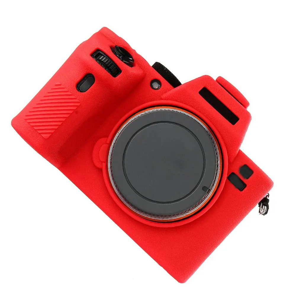 FOR A7II Мягкий чехол для видеокамеры силиконовый резиновый чехол для камеры защитный чехол для корпуса чехол для Sony A7III/A7II Профессиональный Чехол для Silicion - Цвет: FOR A7II