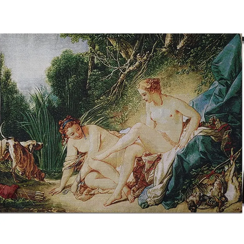 Жаккардовый бельгийский гобелен украшение стены Европейский стиль Дом