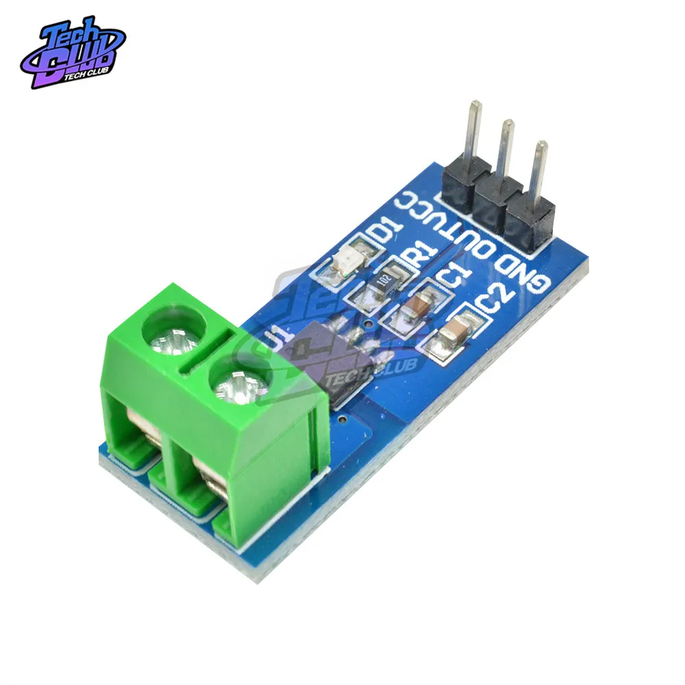Модуль датчика тока Холла ACS712 модуль 5A/20A/30A ACS712|Детали и аксессуары для приборов| |