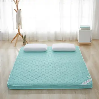 

13 4D Breathable Soft Brighter Color Environmental Thick Warm Foldable Single Or Double Student Mattress Topper Quilted Bed