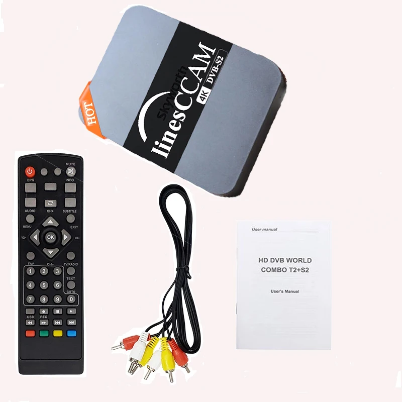 Cable AV estándar para receptor de televisión por satélite, compatible con DVB-S2, Europa, Polonia, Alemania, Italia y Portugal - Imagen 4
