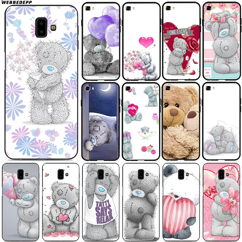 Мягкий чехол Teddy Me To You Bear для samsung Galaxy J8 J6 J4 Plus Prime A2 Core J7 Duo силиконовый |