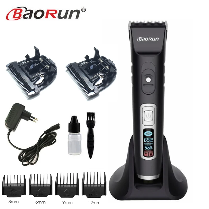 Baorun Новая профессиональная электрическая машинка для стрижки волос с