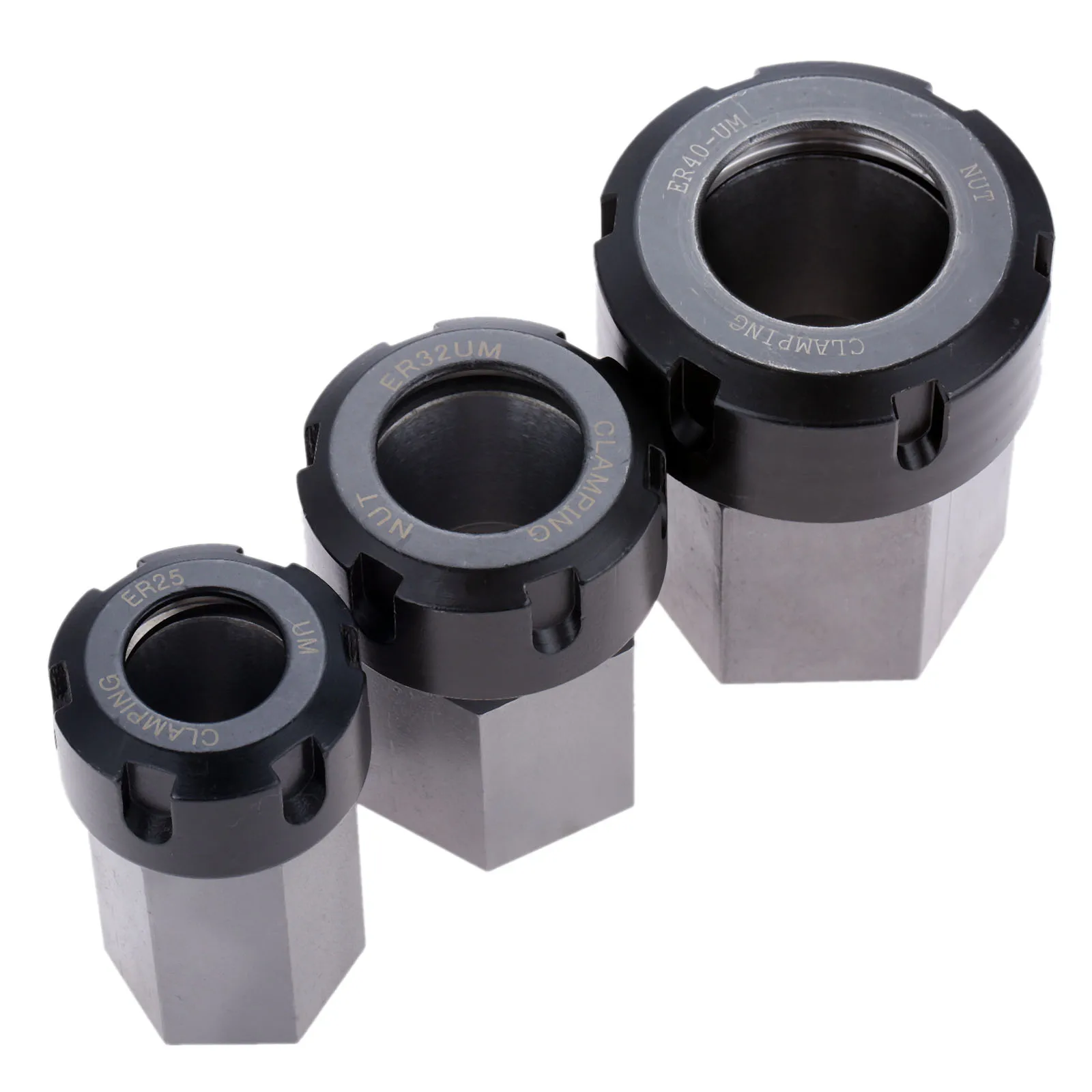 Hex ER-25 Collet Block Spring Chuck Collet Holder for Latch Engrave Machine 1pc