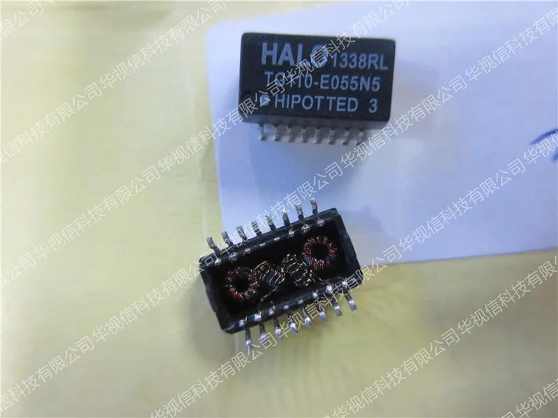 TG110-E055N5 трансформаторы звуковой частоты/Сигнальные трансформаторы 10/100BASE-TX SMD E-Ultra 16P 1-Порты и разъёмы чип