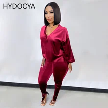 

Women Tracksuits Velvet Two Piece Set Sexy V Neck Sweatshirt Top and Split Hem Pants Sweatpants Matching Sets Casual Sport Suits