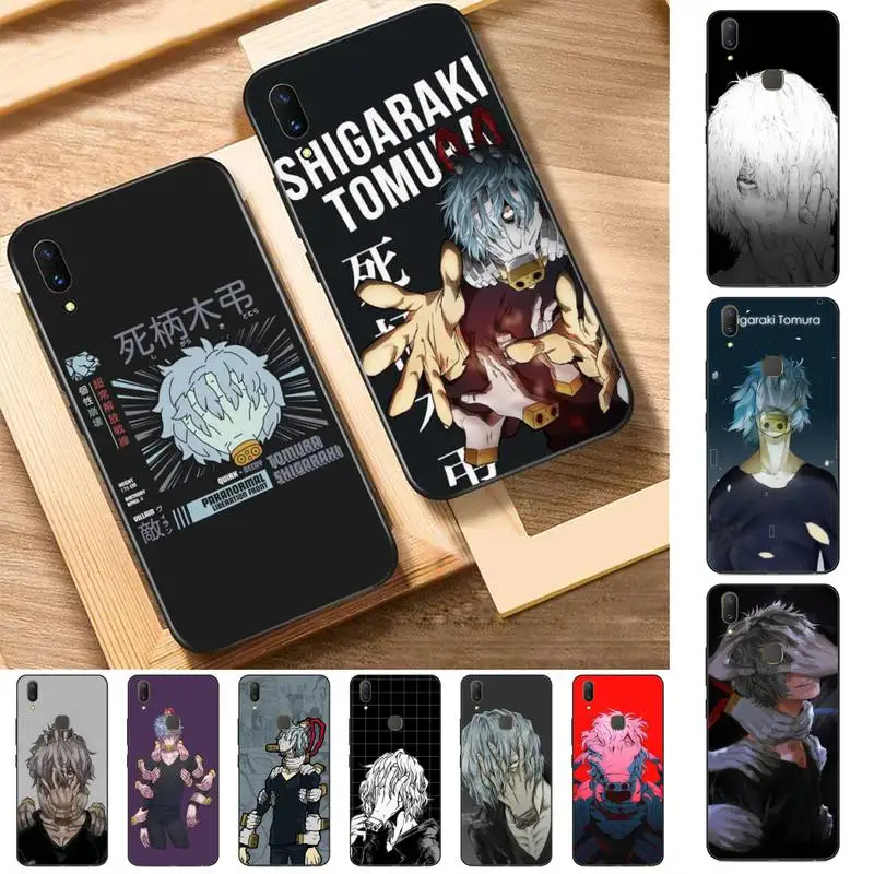 FHNBLJ Tomura Shigaraki Decay My Hero Academia Phone Case for Vivo Y91C Y11 17 19 67 81 Oppo A9 2020 Realme c3 | Мобильные телефоны