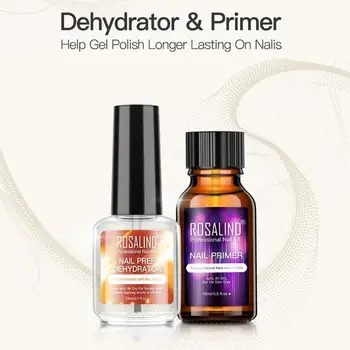

Nail Primer And Nail Prep Dehydrator Set 15ML No Need of UV LED Lamp Manicure for Nail Art Gel Nail Polish