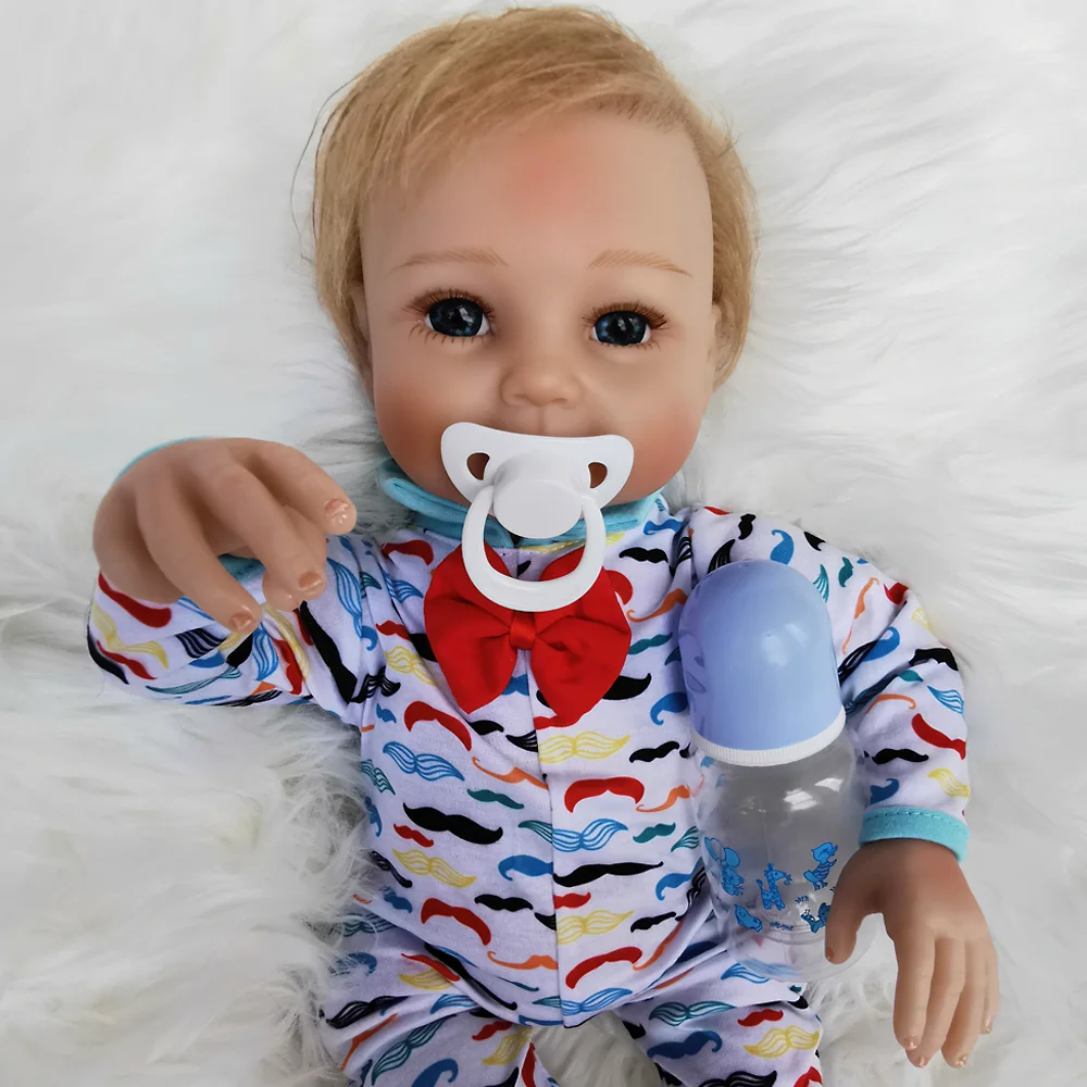 OtardDolls Bebe Детские Reborn Baby Doll 20 дюймов 50 см Силиконовые Винил Bebe Кукла Новорожденный очаровательны реалистичные для детей ясельного возраста для подарка Быстрая