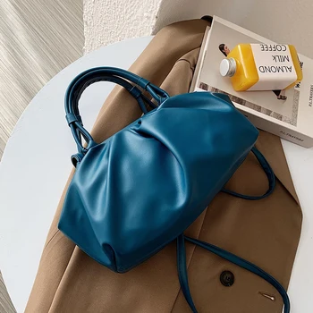 

New Hot Small PU Leather Crossbody Bags for Women 2020 Trend Branded Shoulder Handbags and Purses Women's Luxury Hand Bag