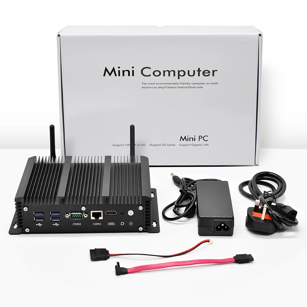 2021 nuevo Topton Industrial Mini PC Intel Core i5 8265U 6 LAN Firewall Router Pfsense 2 servidor 2 * RS232 4 * USB3.0 HDMI 4G/3G AES-NI