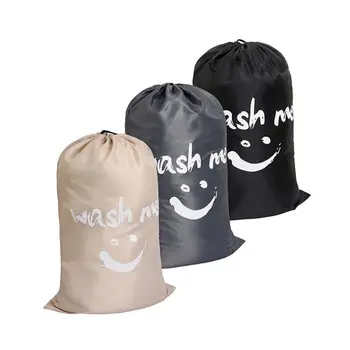 

Travel Dirty Clothes Storage Bag with Drawstring Closure Washable Multi-functional Laundry Organizer