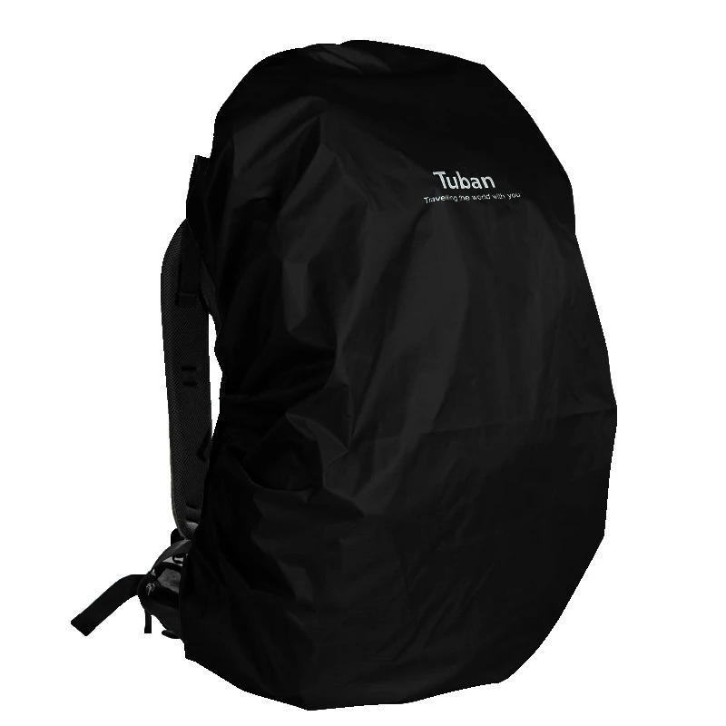 Водонепроницаемый Регулируемый фиксированный рюкзак с защитой от дождя Противоскользящий чехол, чтобы избежать скольжения - Цвет: Черный цвет