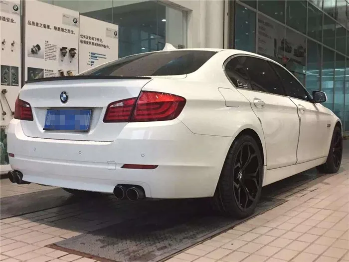 Спойлер для BMW F10 F18 АБС пластик Цвет задних крыльев автомобиля задний спойлер M5 520i