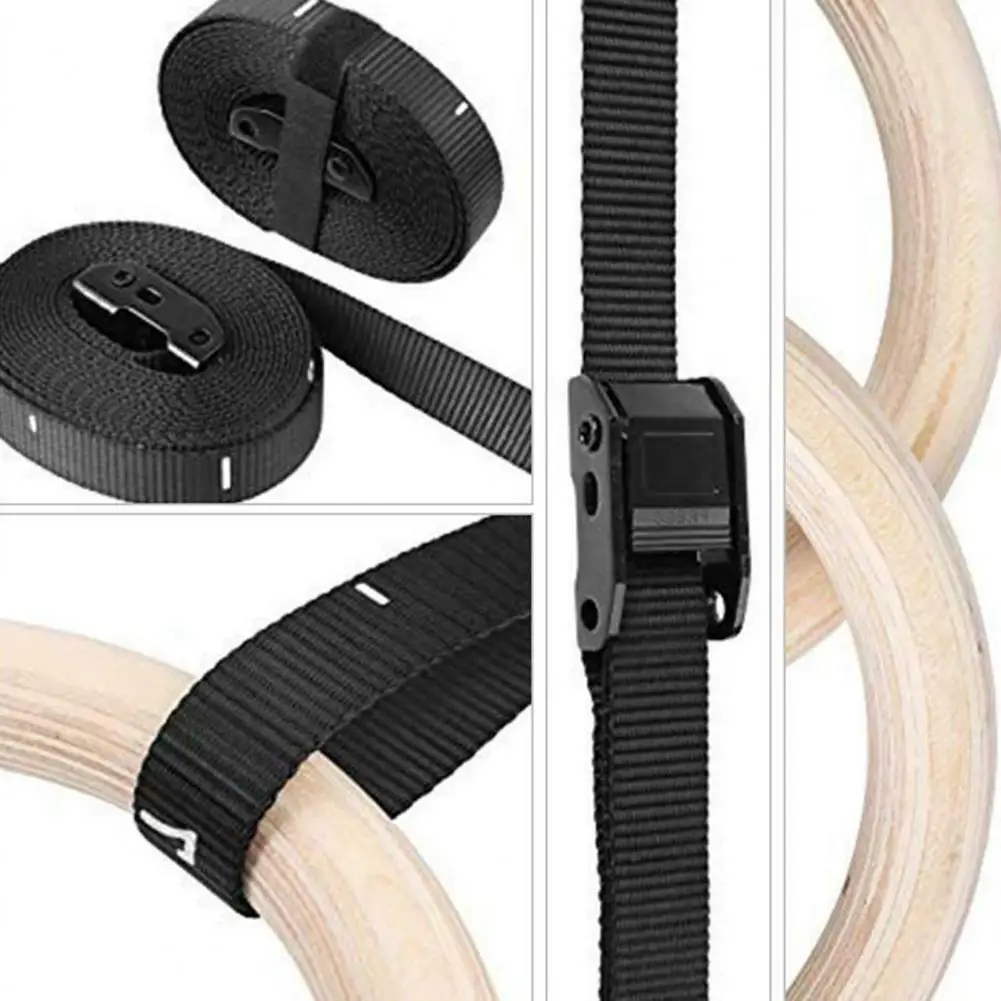 Universal Fitness Ring Safe Gymnastic Ring Smooth Practical Gymnastic Rings Wood gymnastic rings
