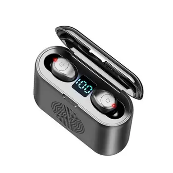 

G6 Wireless Bluetooth 5.0 In-ear HiFi Stereo Noise Reduction Earphones with Bluetooth Speaker Charging Case