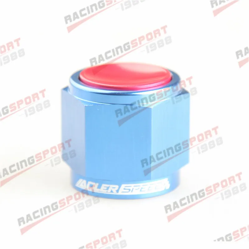 Flare Metric Fitting AN3 AN4 AN6 AN8 AN10 AN12 Flare End Cap Aluminum Adapter