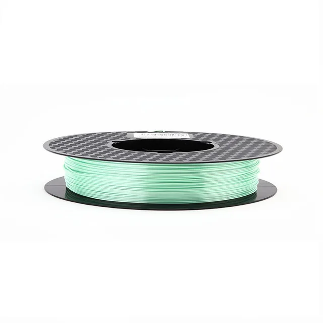 Шелковая нить для 3D-принтера Pla 1,75 мм 0,5 кг блестящая шелковистая Золотая 500 г нить для 3d-ручки с богатым блеском металлический материал - Цвет: Silk Light green