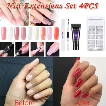 

Nail Extension Fiber Set Fiberglass Nails Phototherapy Extension Glue 20ml maquiagem profissional completa игрушки для девочек