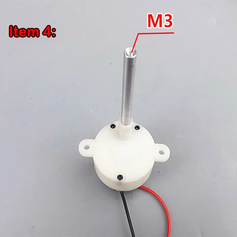 Compact 10RPM Micro Gear Motor with Adjustable Speed and Dual Shaft Options