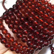 AKAC 7 мм approx26beads AA натуральный апельсин, гранат браслет для женщин браслет или Сделай Сам дизайн