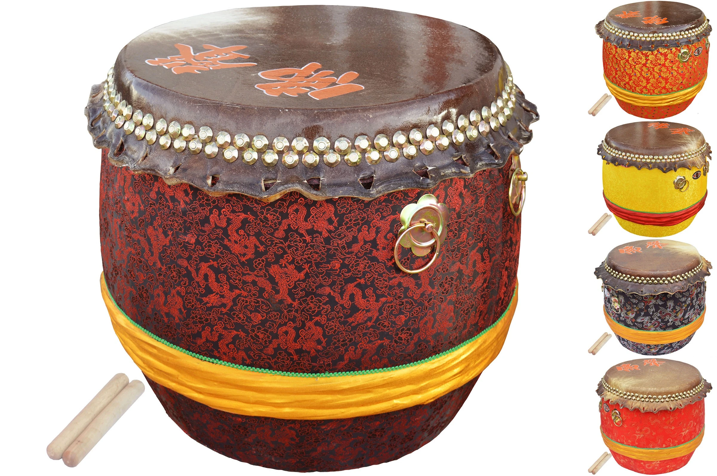 Львиной танцевальный барабан Wusuh Kungfu большой барабан|kungfu|drum |