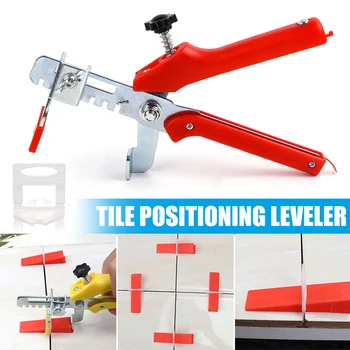 

HOT Tile Leveling System Leveling Spacers Clips Reusable Wedges for Leveling Porcelain Ceramic Marble TI99