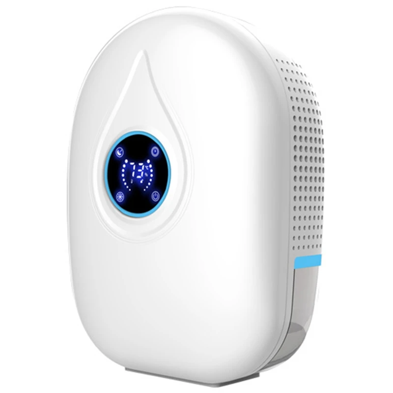 Electric Dehumidifier Mini Portable Air Dryer Desiccant Moisture Absorber Low Noise Cabinet Home Bedroom Office US |
