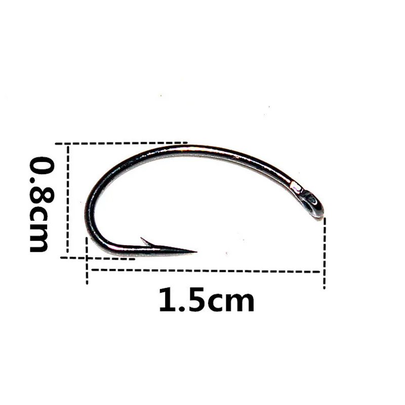 18pcs fishing fly lures insect dry floating type artificial fly bait Trout bait fishing Tackle