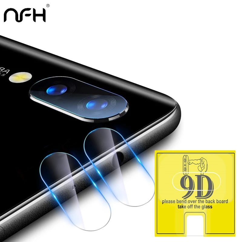 

NFH 3Pcs 9D Camera Lens Protector Glass For Xiaomi Note 7 Pro Camera Explosion Protection Tempered Glass 9H Case On Redmi Note 7