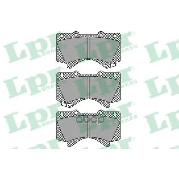 Колодки Тормозные Toyota Land Cruiser J200 4.5d/4.7 07-/Lexus Lx570 08- Передние Lpr 05p1418 Lpr арт. 05P1418
