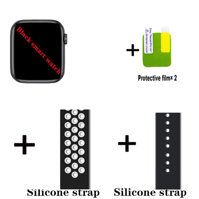 W26 Smartwatch Android IOS Smart Watch for Women Men 2020 44mm 40mm  Waterproof Temperature Heart Rate Monitor Sport Watch