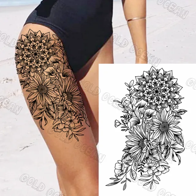 mandala sunflower tattoosTikTok Search