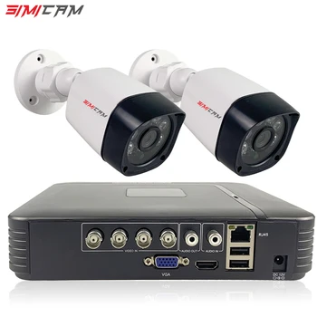 

CCTV camera System 4CH DVR 720P/1080P AHD security Camera DVR Kit CCTV waterproof Outdoor home Video monitoring system HDD