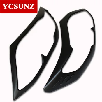 

Car Accessories Black Headlight Cover Trim For Toyota Fortuner Hilux Sw4 2012 2013 2014