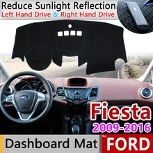 Для Ford Fiesta MK7 ST 2009 2010 2011 2012 2013 Противоскользящий коврик приборная панель коврик солнцезащитный коврик защитные аксессуары