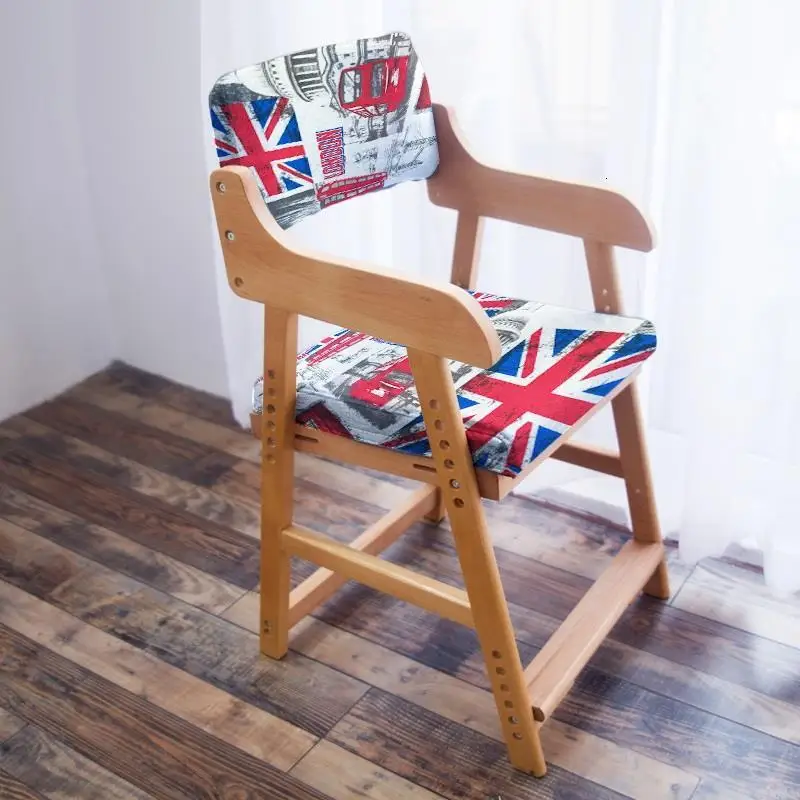 De Estudio Pour Couch Pouf Silla Madera Wood Adjustable Kids Baby Children Furniture Cadeira Infantil Chaise Enfant Child Chair