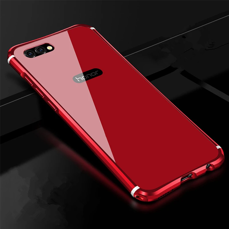 Новый чехол для Huawei Honor 9 двухцветный Алюминиевый Чехол бампер Роскошный