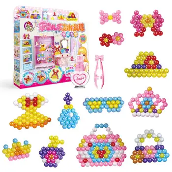 

Water Fuse Beads Magic Beads Manual DIY Production Water Soluble Water Conden Spell Beans Puzzle Children Toy Arts Crafts Gifts