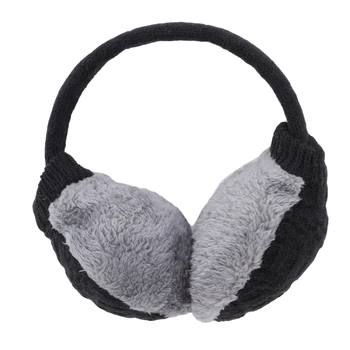 

High Quality Winter Accessories For Women Warm Ear Muffs Cover Knitted Earmuffs Winter Ear Protector Plush Winter Ear Warmers