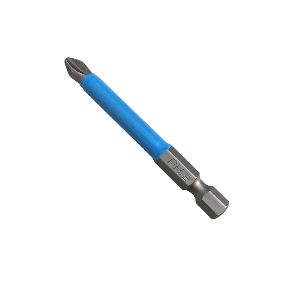 Inserti per cacciavite elettrici magnetici a portata lunga con codolo esagonale da 1/4 "antiscivolo PH2 elettroutensili a testa singola Phillips/croce|Screwdriver| - AliExpress