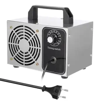 

24g/h 220V Ozone Generator Disinfection Machine Air Filter Purifier Fan For Home Car Formaldehyde Sterilization Time Switch