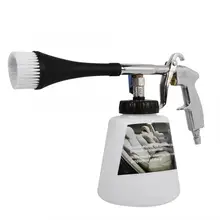 Высокое Давление Авто Интерьер воздушный Пульс чистящий пистолет высокой мощности глубокий пистолет-распылитель моющего средства с пеной и щеткой