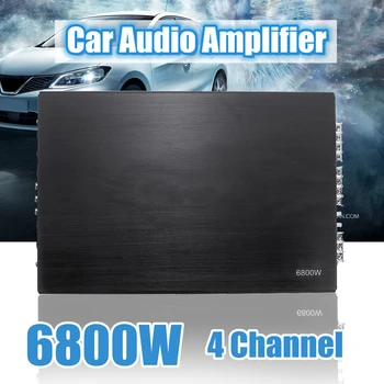 

6800W 4 Channel Car Amplifier Speaker Vehicle Amplifier Power Stereo Amp Auto Audio Power Amplifier Car Audio Amplifier