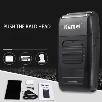 

Electric Shaver for Men Rechargeable Cordless Twin Blade Reciprocating Beard Razor Face Care Multifunction Strong Trimmer