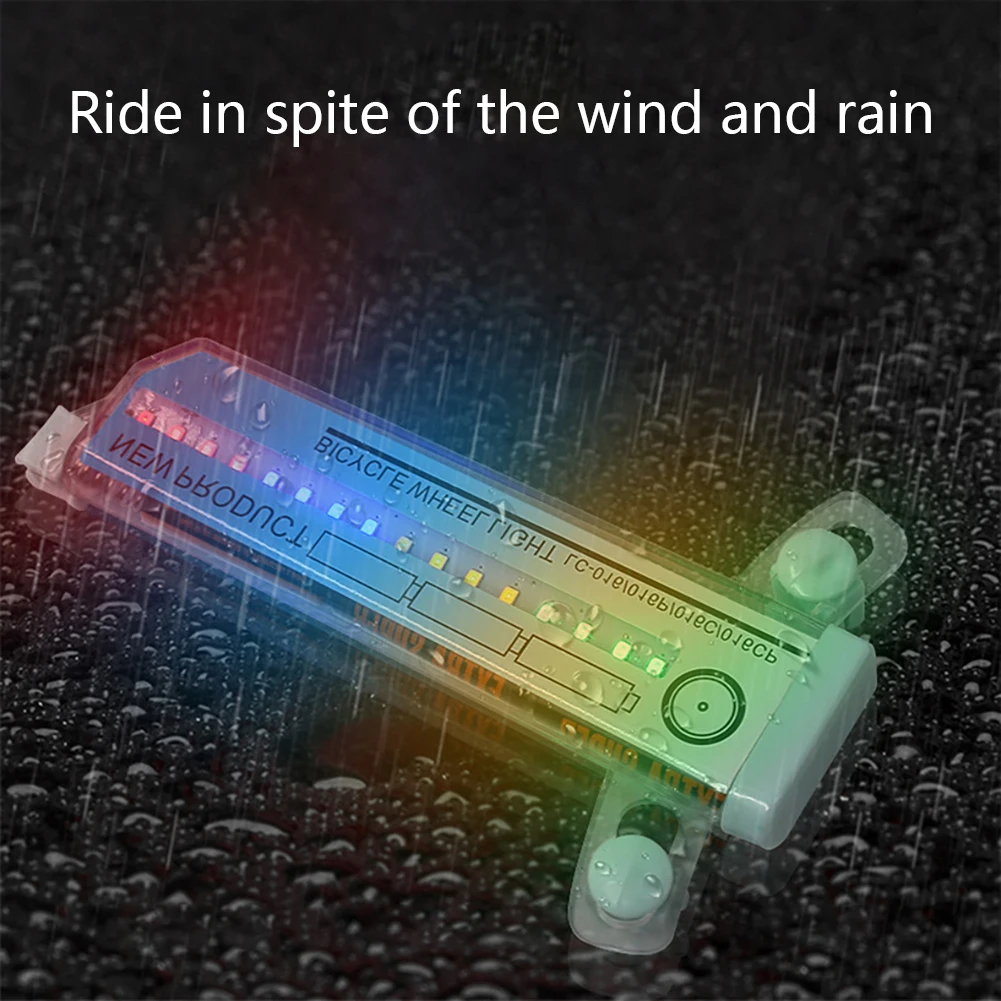 

Bicycle Motorcycle Bike Tyre Tire Wheel Lights 32 LED Flash Spoke Light Lamp Outdoor Cycling Lights For 24 Inches Wheel Lamp
