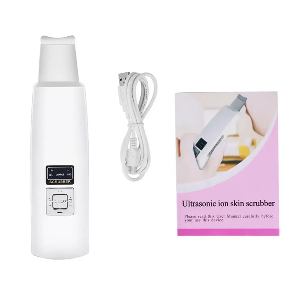 

Ultrasonic Deep Face Cleaning Machine Skin Scrubber Remove Dirt Blackhead Reduce Wrinkles and spots Facial Whitening Lifting