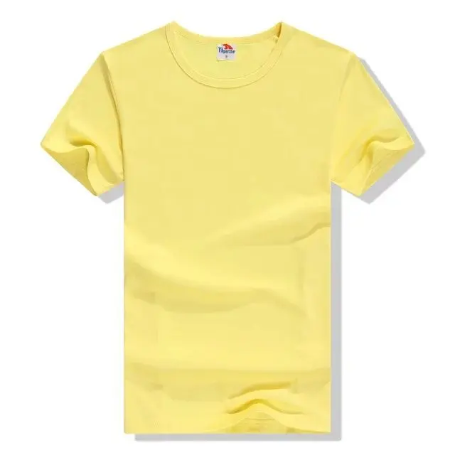Размера плюс, тонкий, с карманом, футболка Однотонная повседневная обувь футболки модные однотонные плавки мужские футболки 3XL в стиле хип-хоп Уличная одежда - Цвет: B yellow