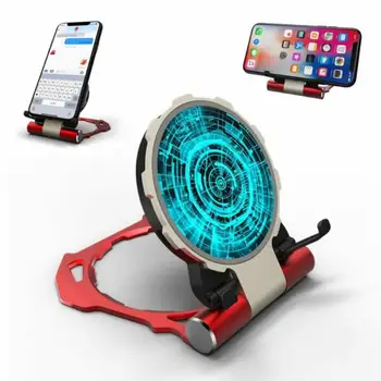 

Magic Car Qi Wireless Charger for Iphone XS X Iron Man 10W Foldable Desk Fast Wireless Charger Charging Pad for Samsung S9 S8