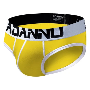 

[Ready Stock] Men Underwear Sexy Gay Men Briefs Cotton Stripe Comfortable Underpants Breathable Cueca Tanga Men Briefs Bikini